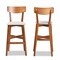 Baxton Studio Cameron Modern Grey Fabric and Walnut Brown Finished Wood 2-PC Bar Stool Set 176-11016-Zoro - alternate 4